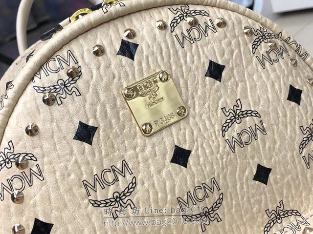 MCM雙肩包 原單 5917小號 夏季新款 純手工定制版 48k鍍金 MCM女後背包  mdmc1115